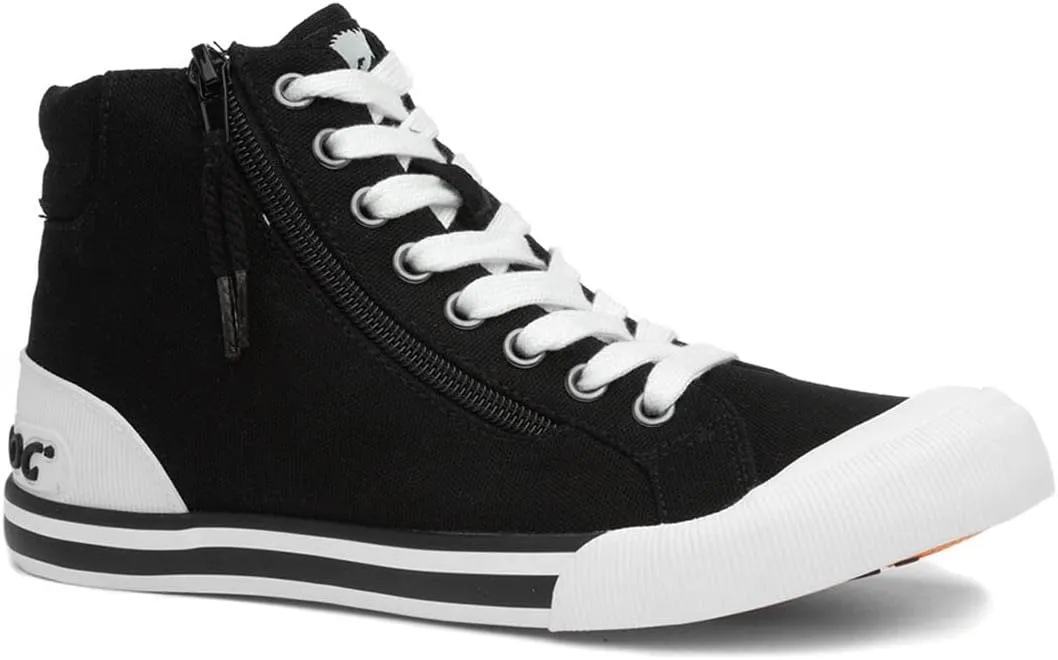 Rocket Dog Jazzin Hi Women's Black Canvas