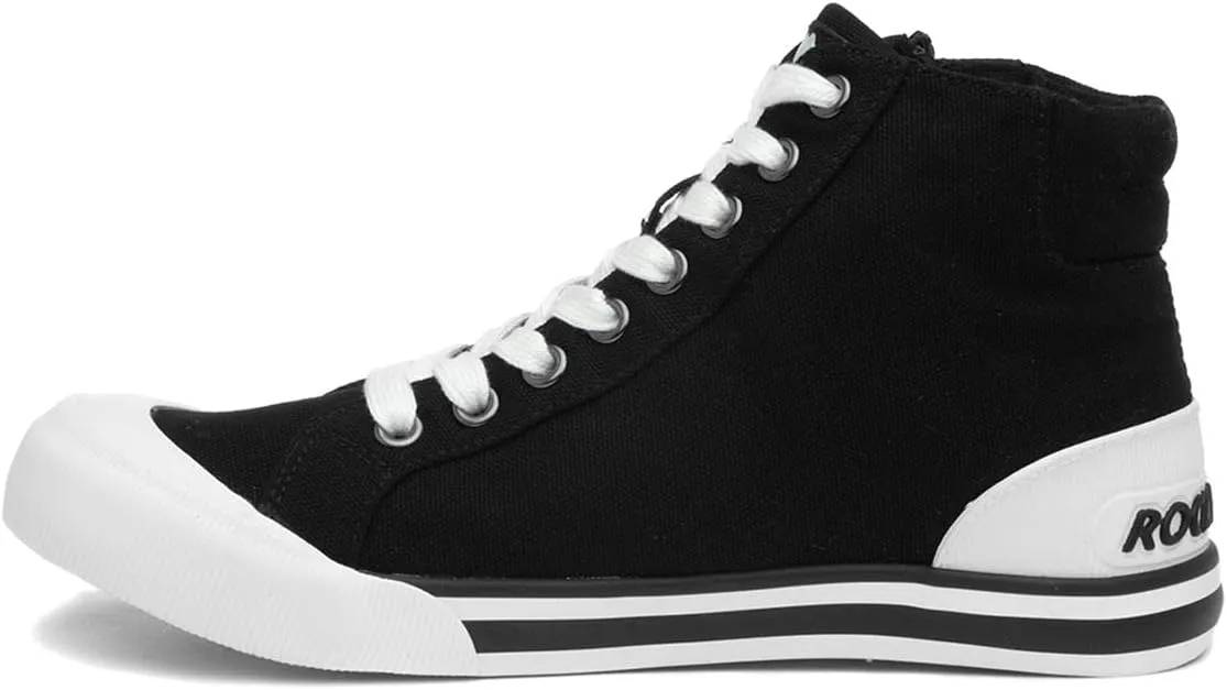 Rocket Dog Jazzin Hi Women's Black Canvas