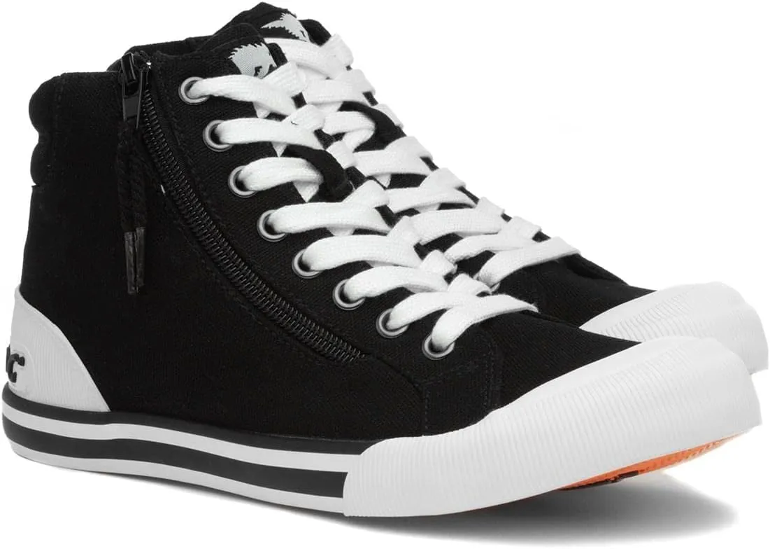 Rocket Dog Jazzin Hi Women's Black Canvas