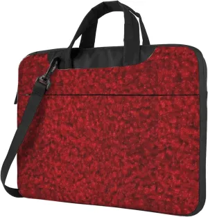 Rose Represents Love Print Laptop Computer Shoulder Bag Carrying Case, Messenger Shoulder Bag For Laptop Or Tablet