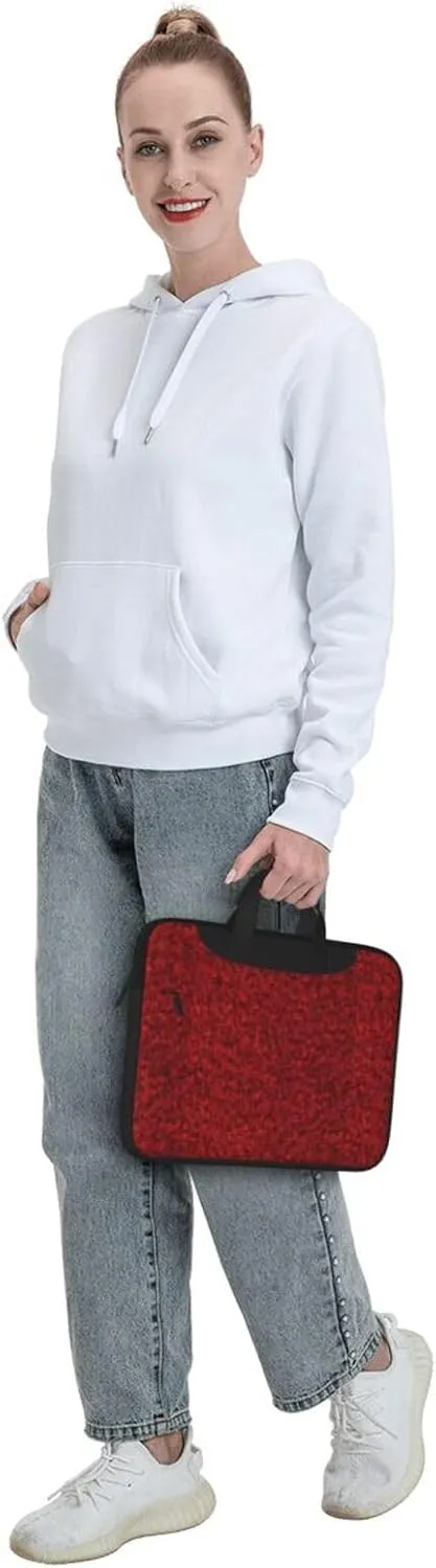 Rose Represents Love Print Laptop Computer Shoulder Bag Carrying Case, Messenger Shoulder Bag For Laptop Or Tablet