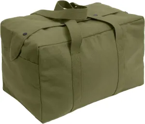 Rothco Canvas Small Parachute Cargo Bag, Olive Drab