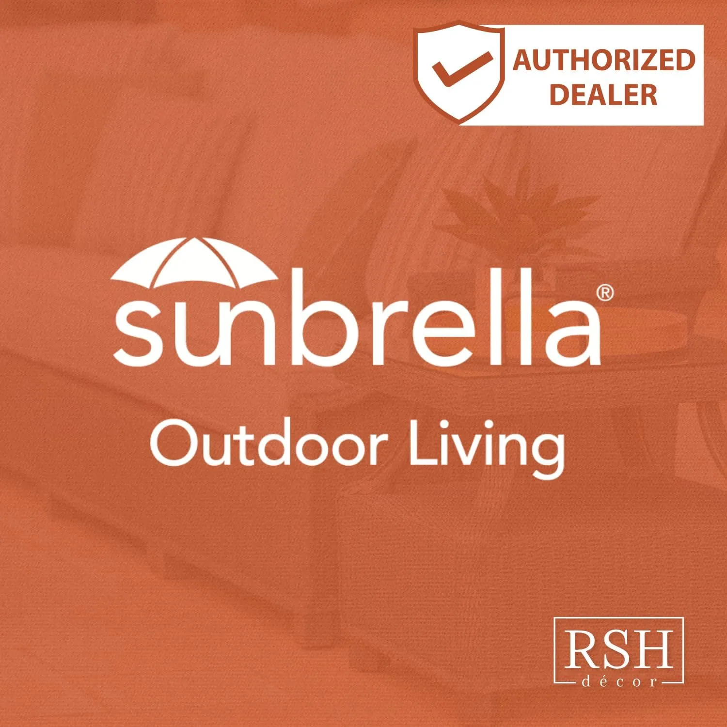 RSH DECOR: Sunbrella Pillow Covers Set of 2 | Covers Only - 17" x 17" | Outdoor Pillow Covers Crafted with Sunbrella Performance Fabric | Canvas Antique Beige