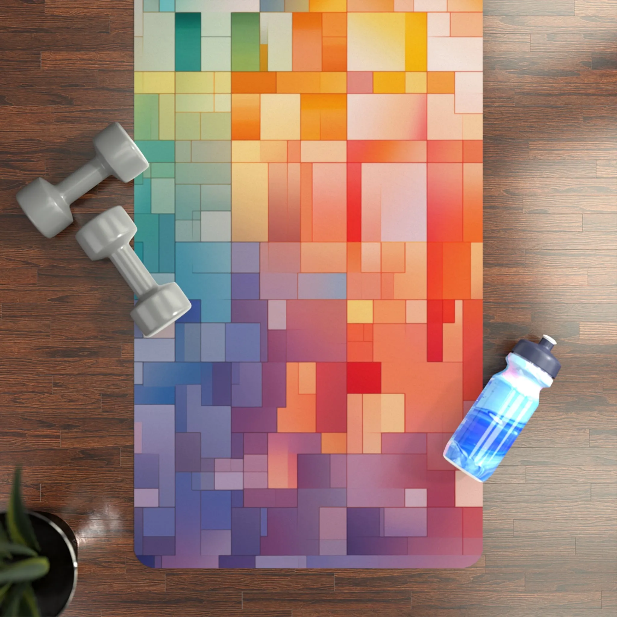 Rubber Yoga Mat- Gyda Amersfoort Ombre