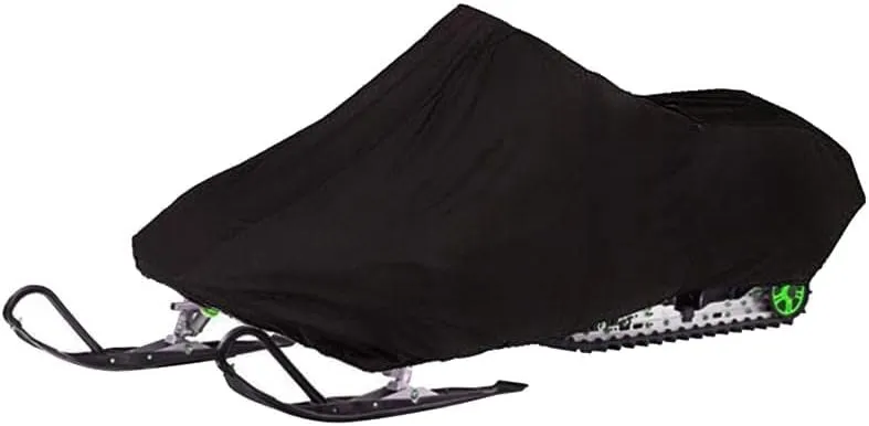 SBU 300D Snowmobile Travel and Storage Cover Compatible for 1992-1994 Polaris Indy Trail Sleds. Slush and Mud Protection