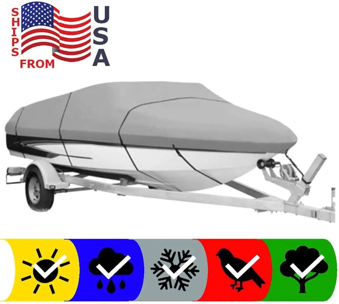 SBU Boat Cover Compatible for Four Winns Horizon 190 I/O 1995 All Weather Protection
