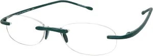 Scojo New York Gels Original Blue Light Reading Glasses, Handmade Scratch Resistant Readers for Women and Men
