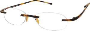 Scojo New York Gels Original Blue Light Reading Glasses, Handmade Scratch Resistant Readers for Women and Men