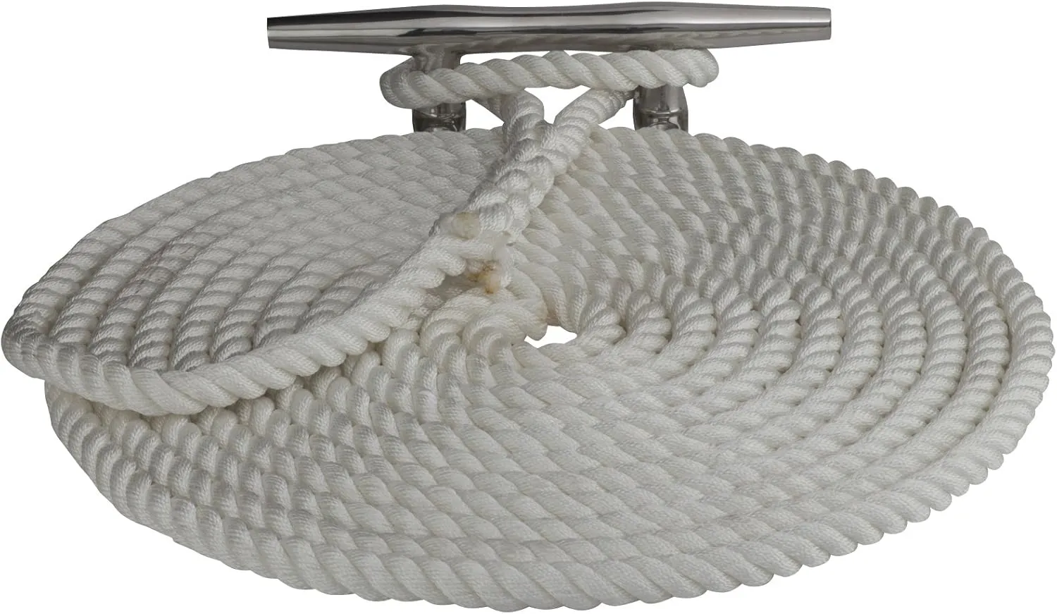 Sea Dog Twisted Nylon Dock Lock Line, 1/2-Inch x 50-Feet, White