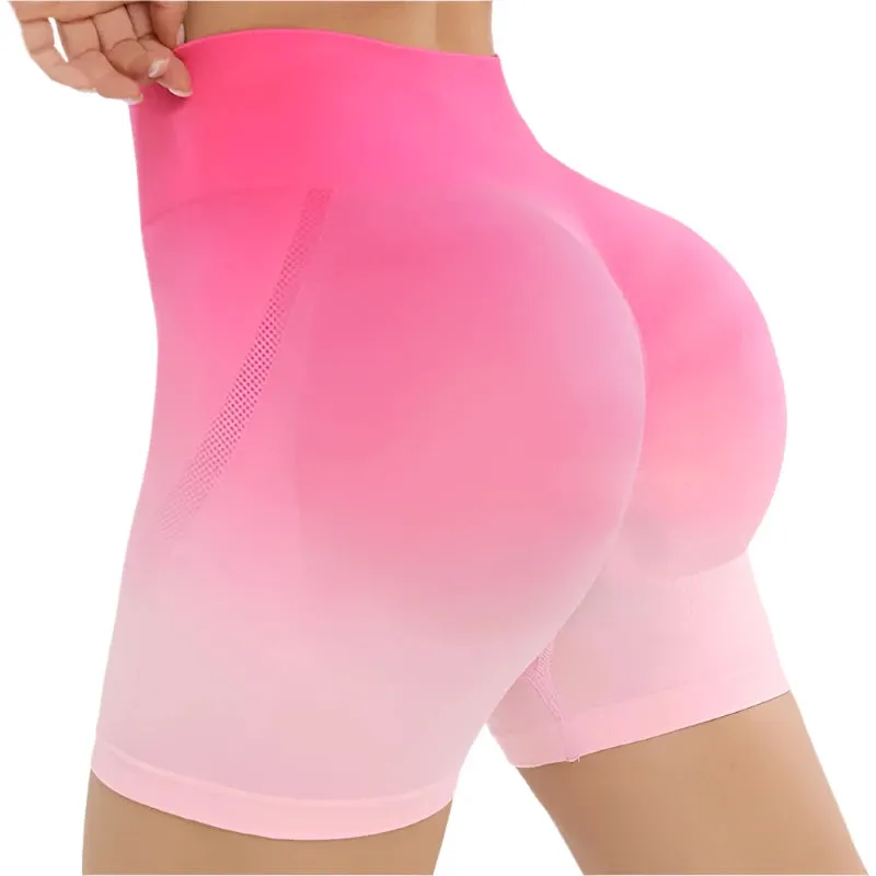 Seamless Ombre Workout Shorts