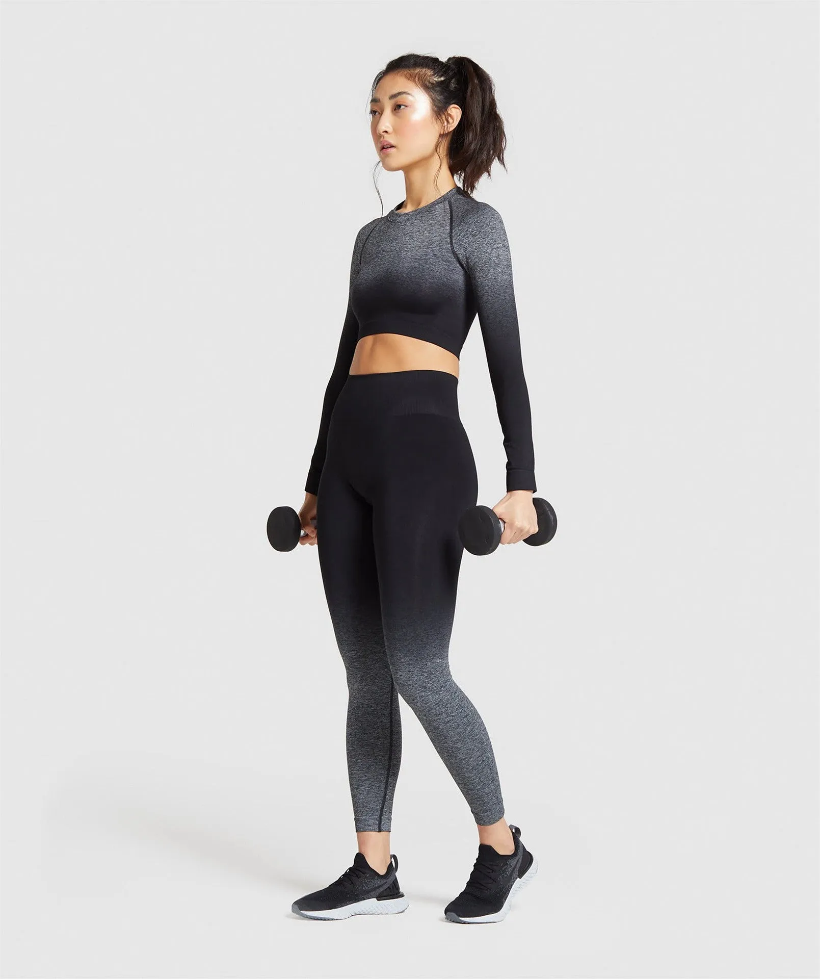 Seamless Ombre Yoga Set