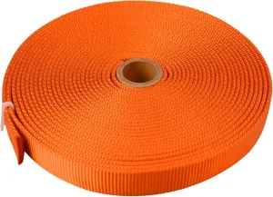 SEPEAK 1 inch Nylon Tubular Webbing, 20kN/4500 lbs, Heavy Duty Climbing Strap for Rescue, Outdoor Climbing, Firefighting, Rigging, Ziplining, Anchoring,Hanging