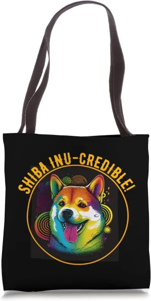 Shiba Inu-Credible Funny Dog Tote Bag