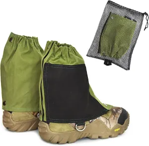 Short Leg Gaiters,Shoe Covers,Hiking Gaiters,Lightweight and Adjustable, Available in All Seasons,Waterproof,for Men and Women Hiking, Mountaineering,Walking, Hunting