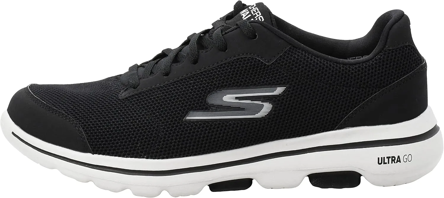 Skechers Men's Gowalk 5 Qualify-Athletic Mesh Lace Up Performance Walking Shoe Sneaker