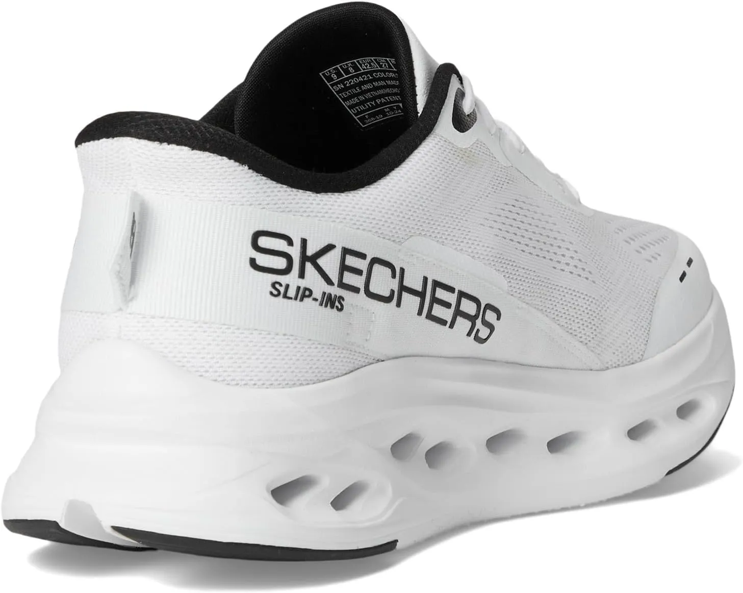 Skechers Men's Max Cushioning Glide Step Advert Hands Free Slip-ins Sneaker