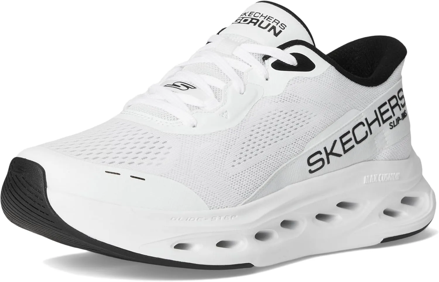Skechers Men's Max Cushioning Glide Step Advert Hands Free Slip-ins Sneaker