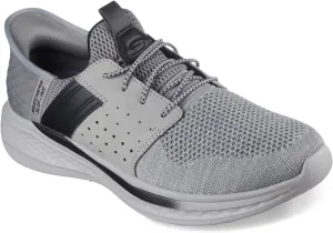 Skechers USA Men's Slade-Ocon 210811 Knitted Bungee Lace Slip-Ins