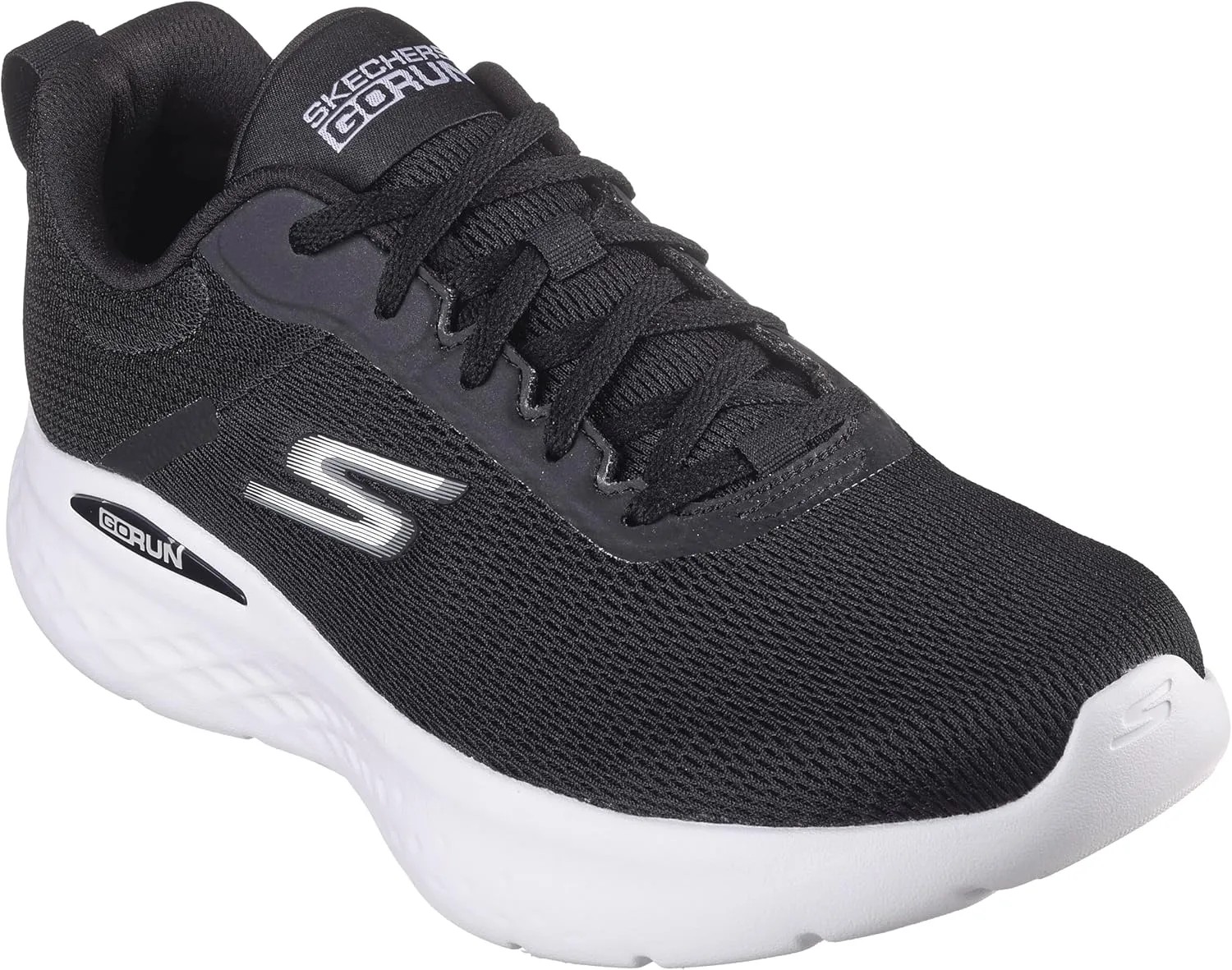 Skechers Women's GO Run LITE-Quick Stride Sneaker, Navy/Lavender, 9