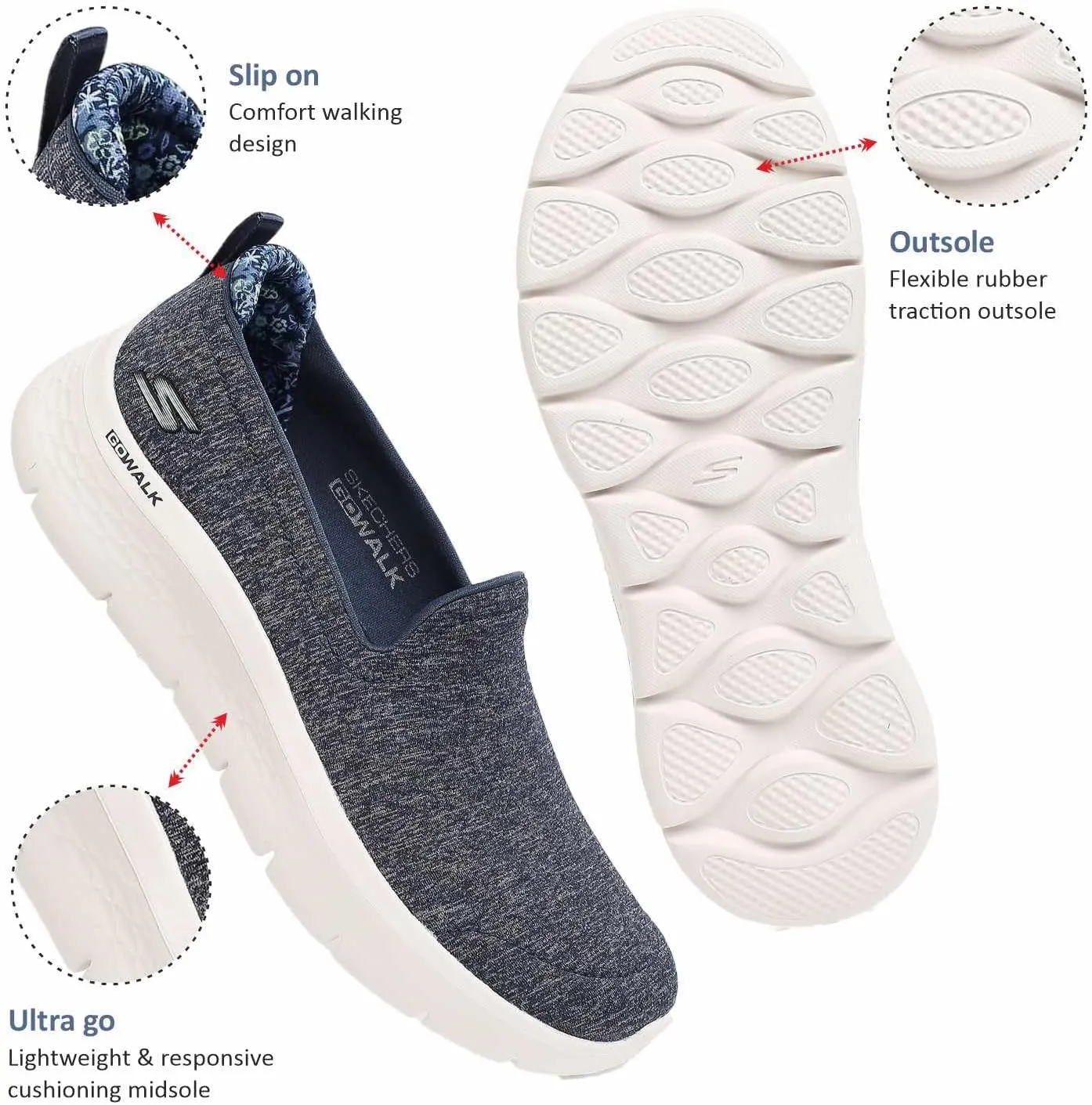 Skechers Women's Go Walk Flex Clever View
