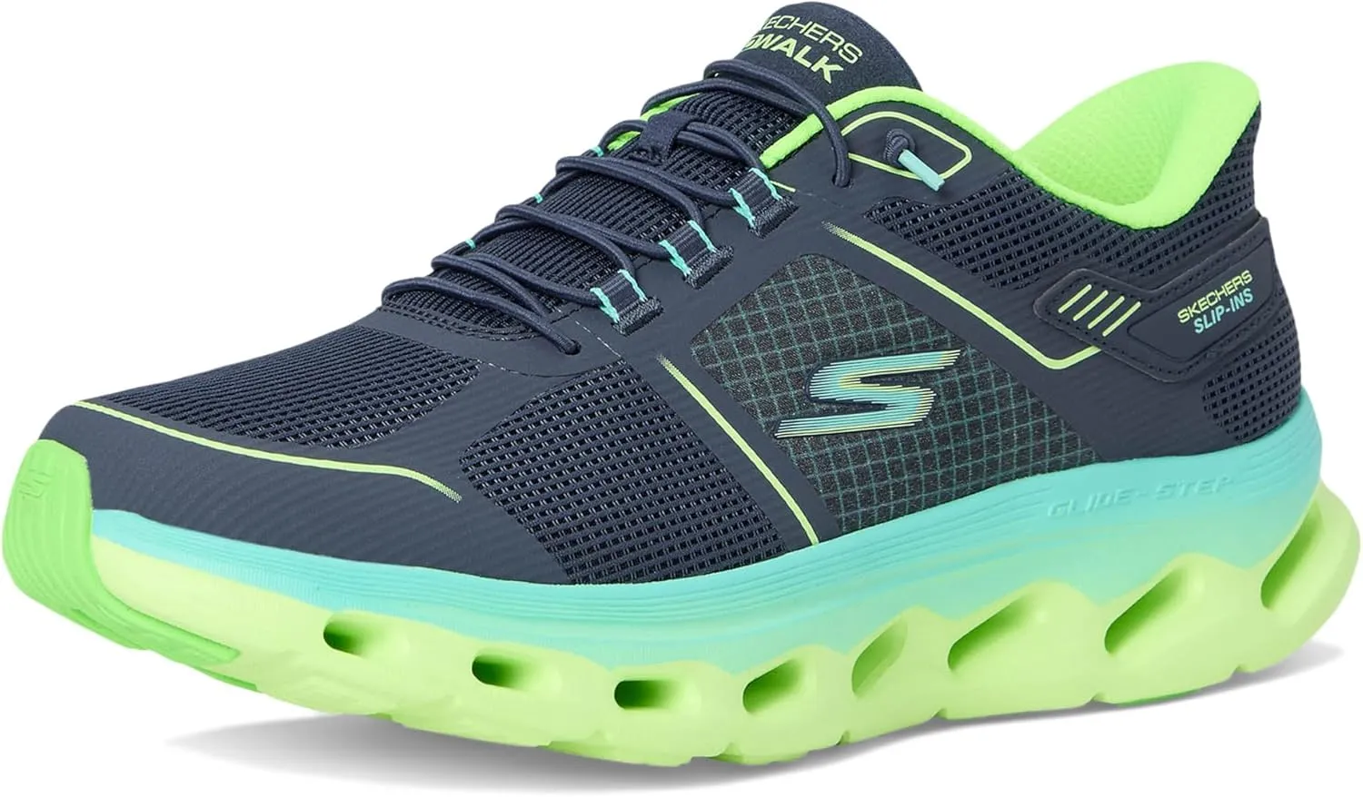Skechers Women's Go Walk Glide Step 2.0 Elektra Hands Free Slip-ins Sneaker