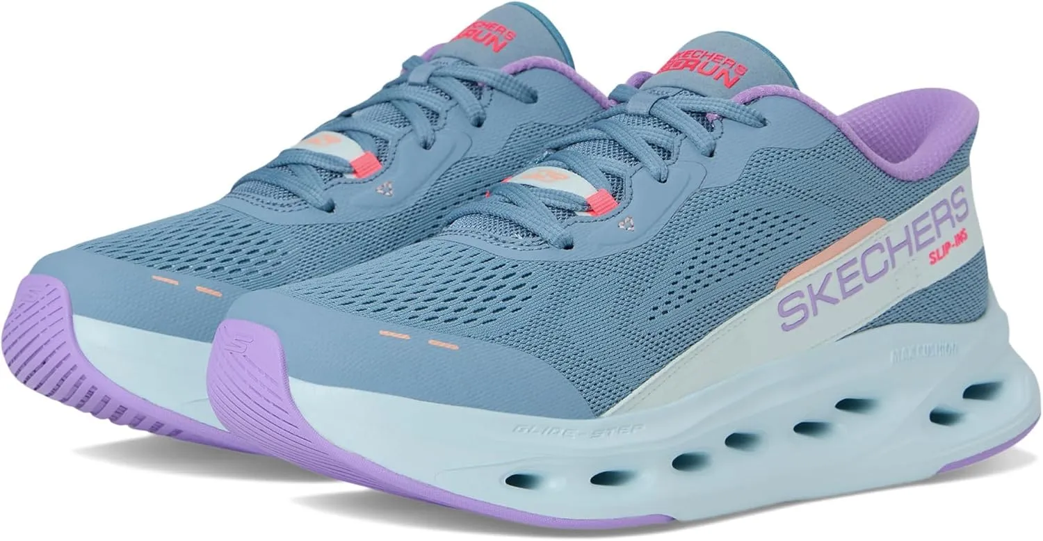 Skechers Women's Max Cushioning Glide Step Caledonia Hands Free Slip-ins Sneaker