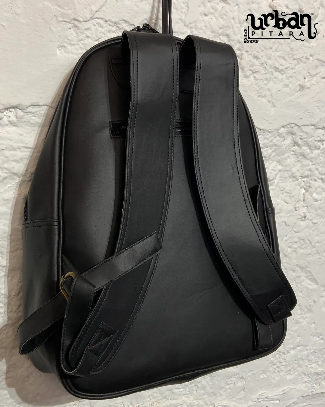 Slayer D Faux Leather Backpack