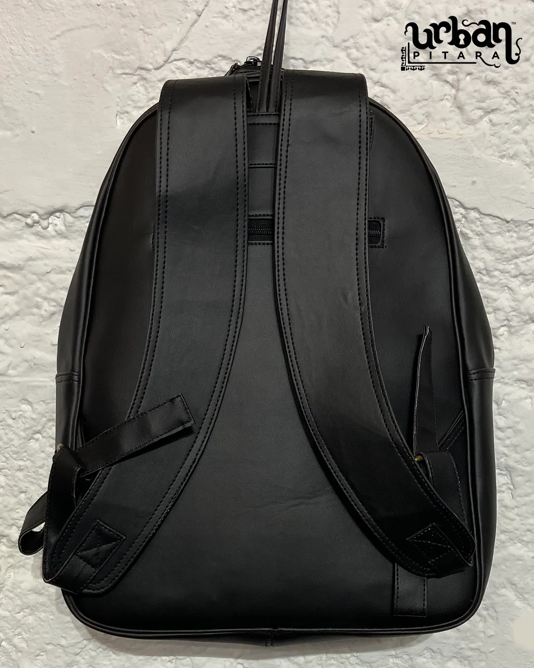 Slayer D Faux Leather Backpack