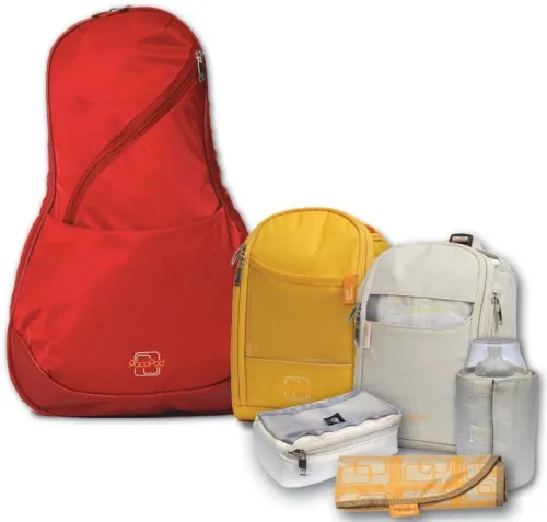 Sling Bag in Crimson