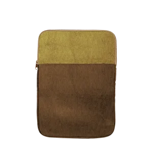 Small Portrait Laptop Sleeve -Corduroy