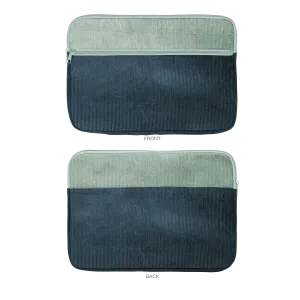 Small Zippered Pocket Laptop Sleeve - Corduroy