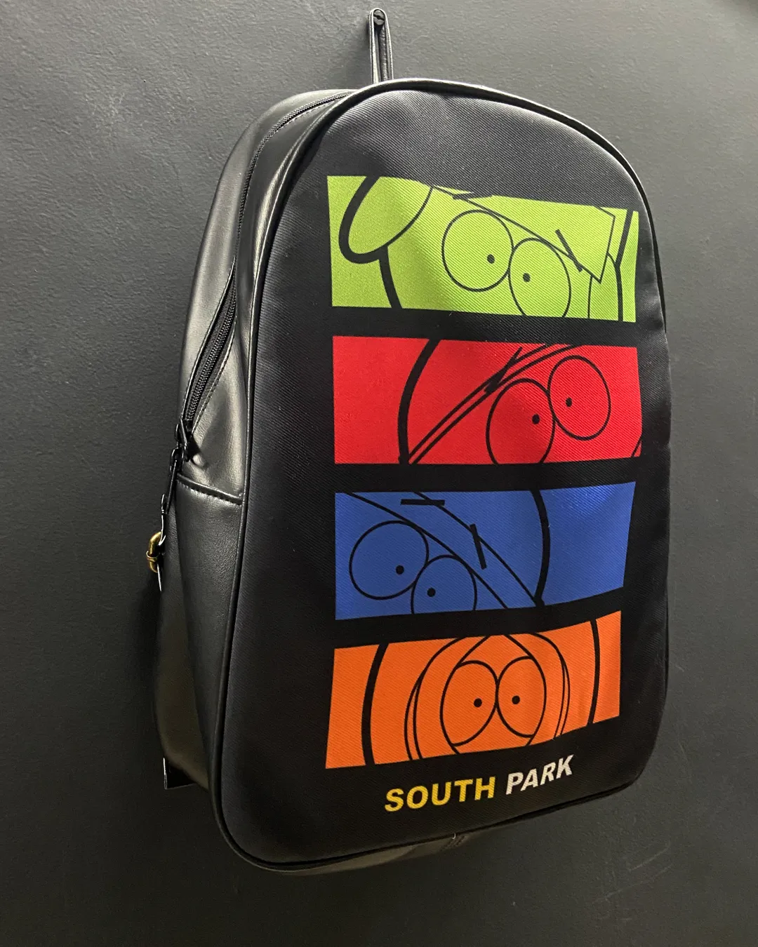 South Park Faux Leather D Backpack