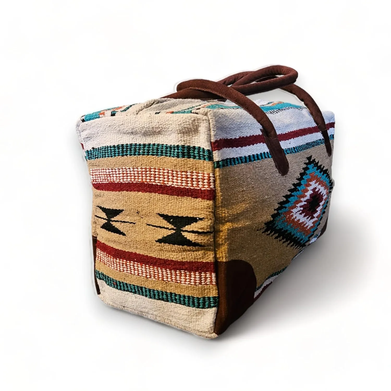 Southwestern Large Weekender Travel Bag Western Duffle Bag Boho Travel Bag (Diego)