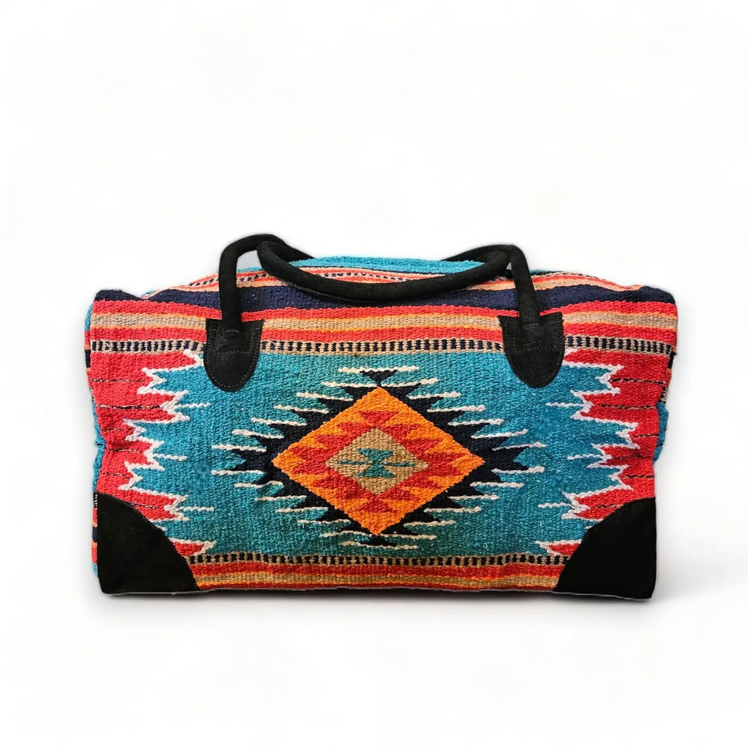 Southwestern Large Weekender Travel Bag Western Duffle Bag Boho Travel Bag (Franco)