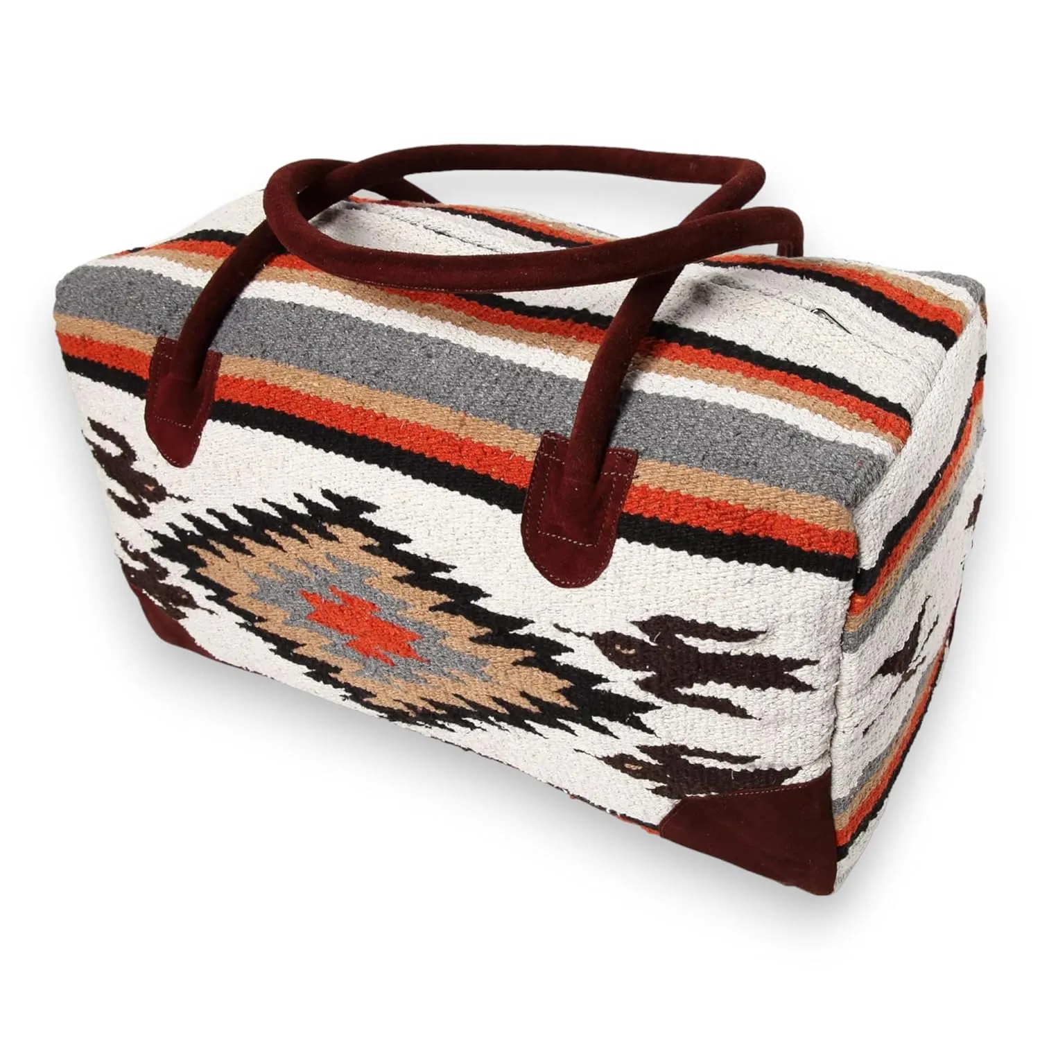 Southwestern Large Weekender Travel Bag Western Duffle Bag Boho Travel Bag (Lula)