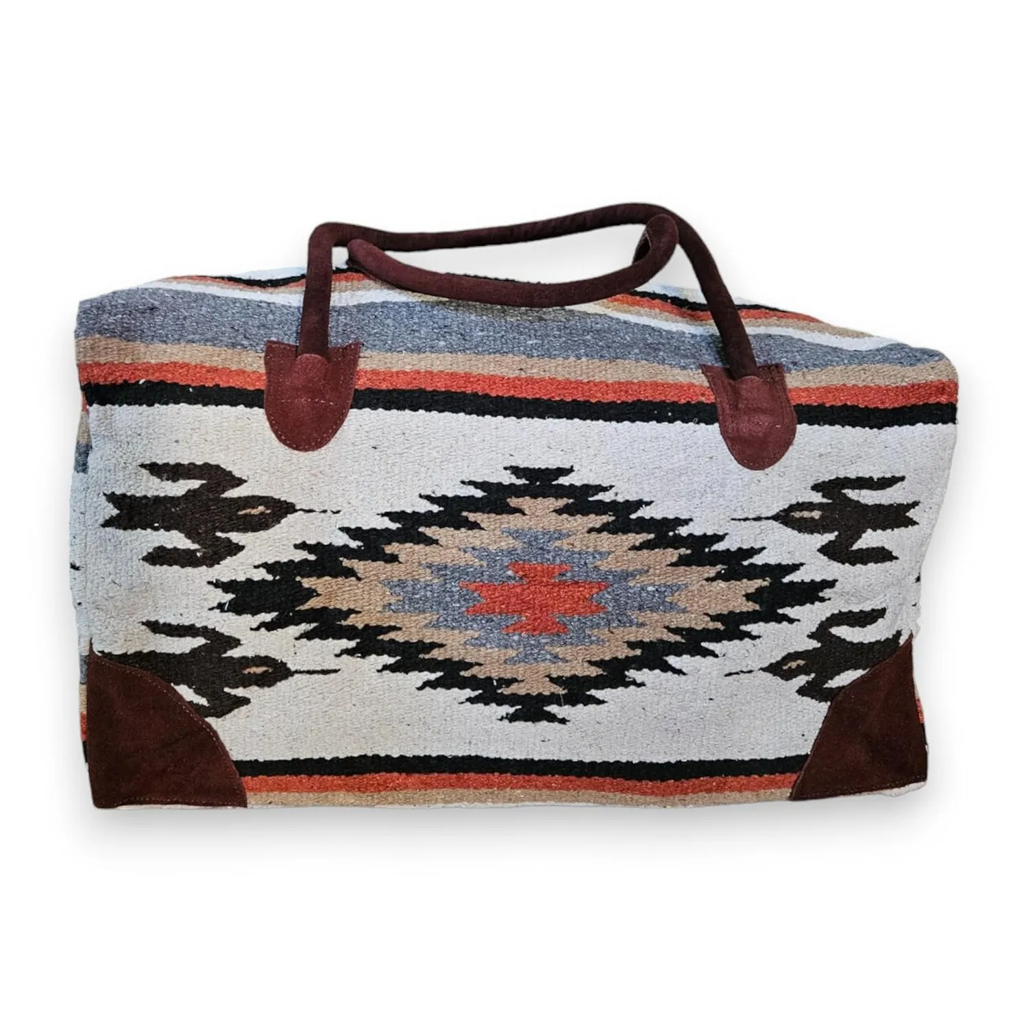 Southwestern Large Weekender Travel Bag Western Duffle Bag Boho Travel Bag (Lula)
