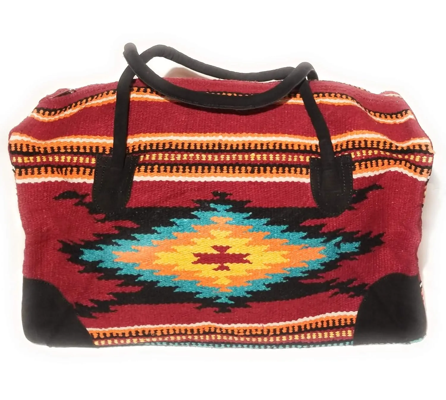 Southwestern Large Weekender Travel Bag Western Duffle Bag Boho Travel Bag (Monica)
