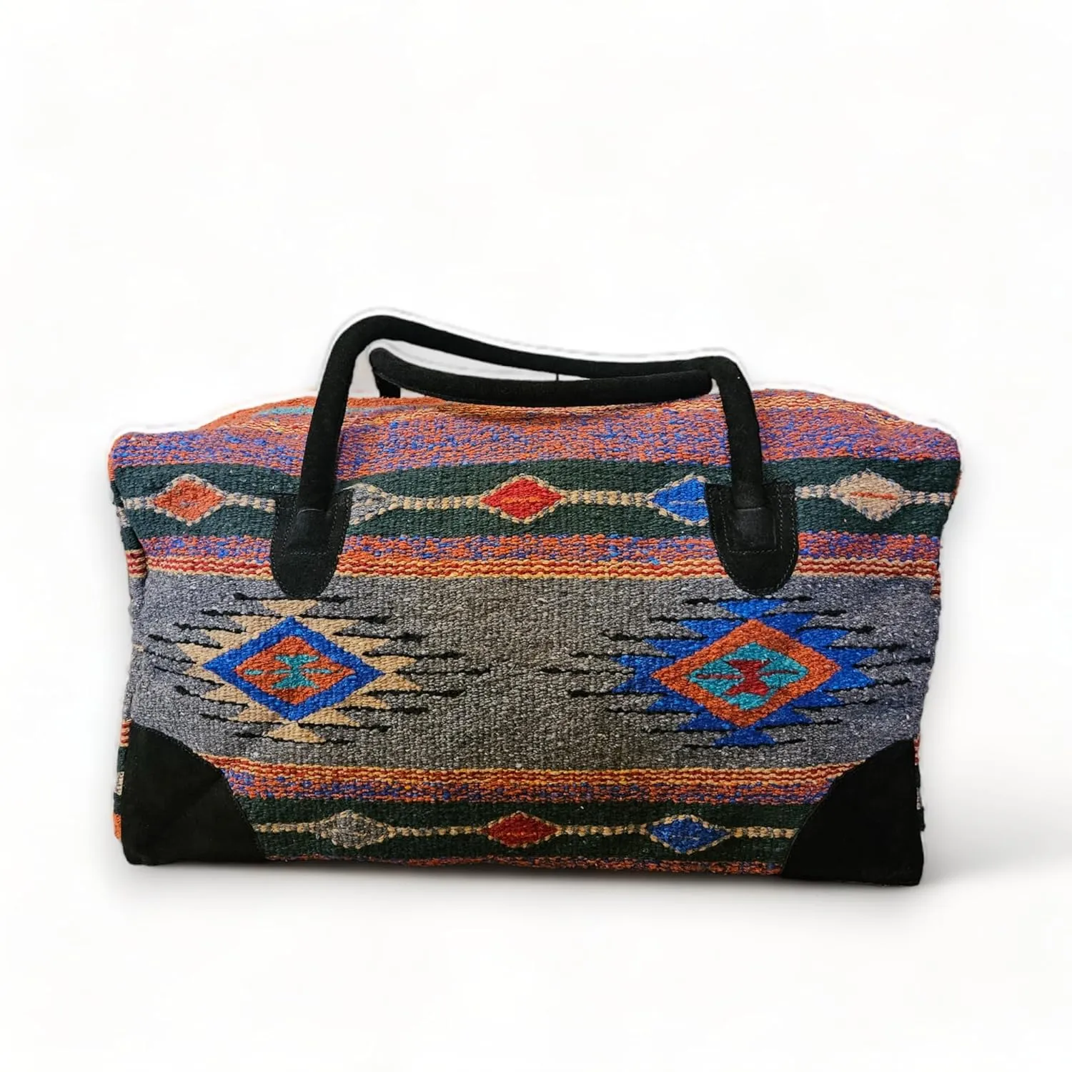 Southwestern Large Weekender Travel Bag Western Duffle Bag Boho Travel Bag (Sara)