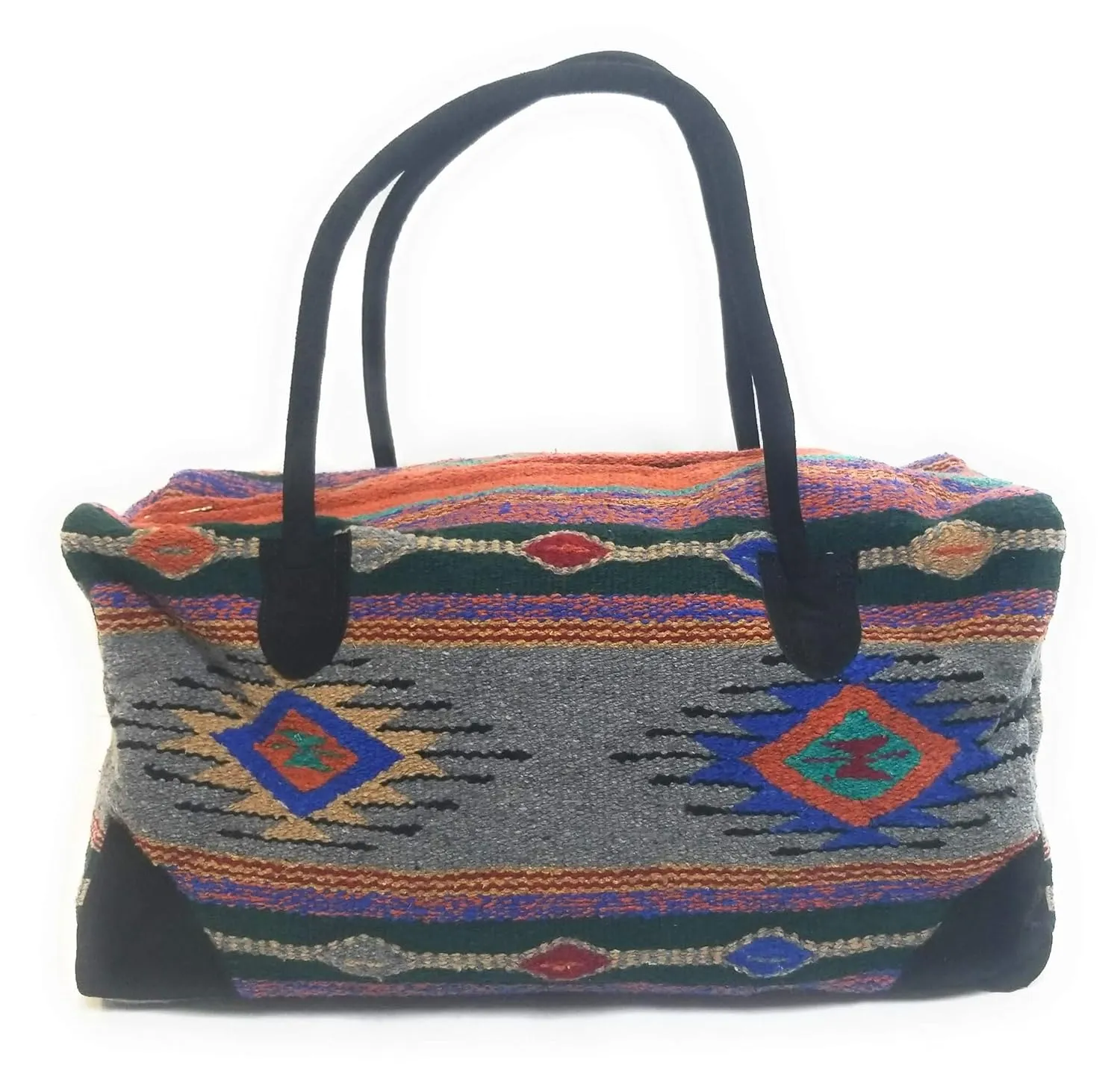 Southwestern Large Weekender Travel Bag Western Duffle Bag Boho Travel Bag (Sara)