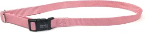 Sparky PetCo Universal Nylon 1" Solid Dog Straps for Remote Trainers (Light Pink)