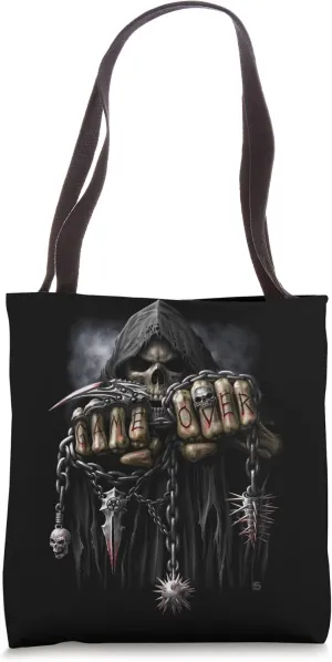 Spiral Original - Game Over - Gothic Reaper Tote Bag