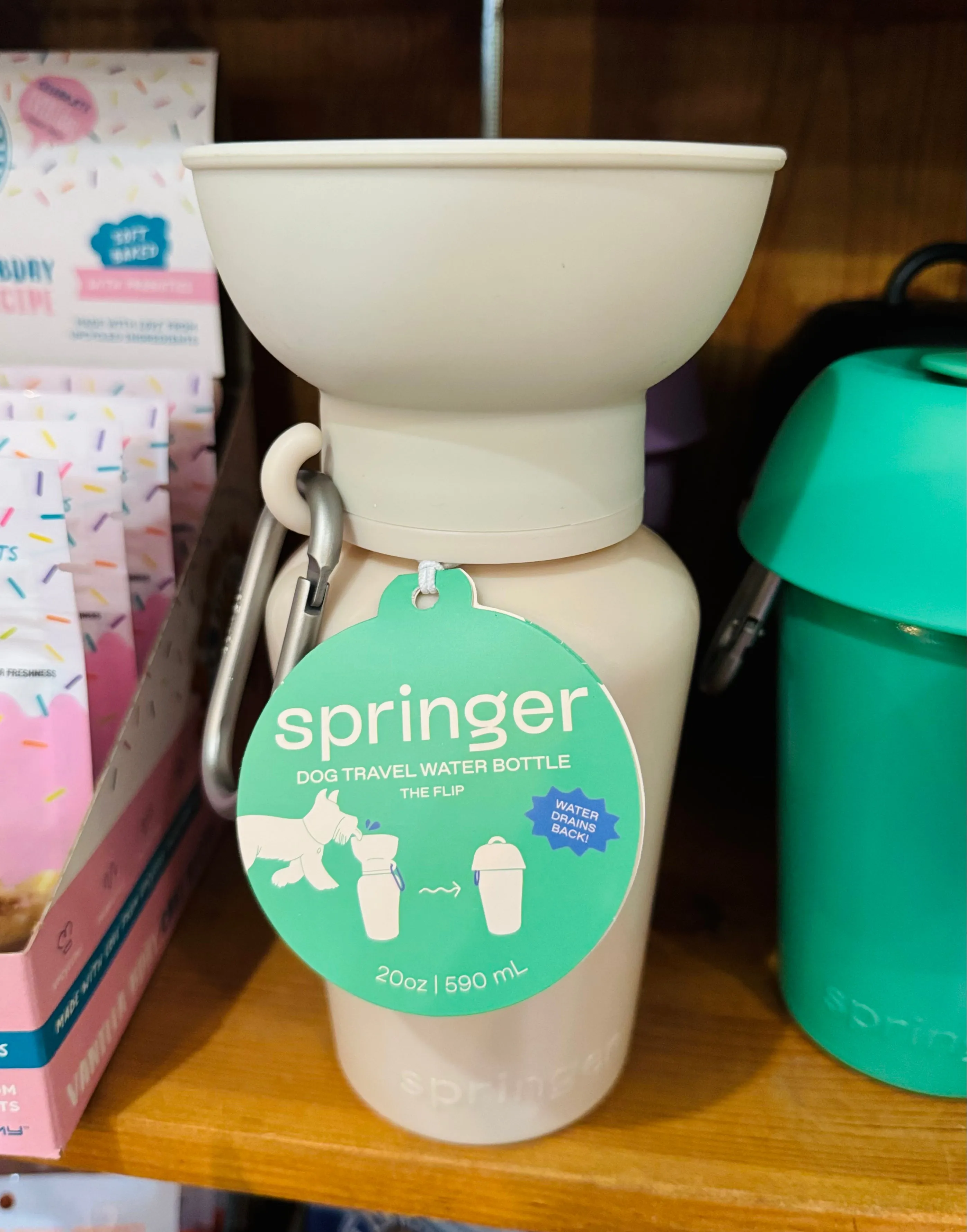 Springer 20oz Dog Water Bottle