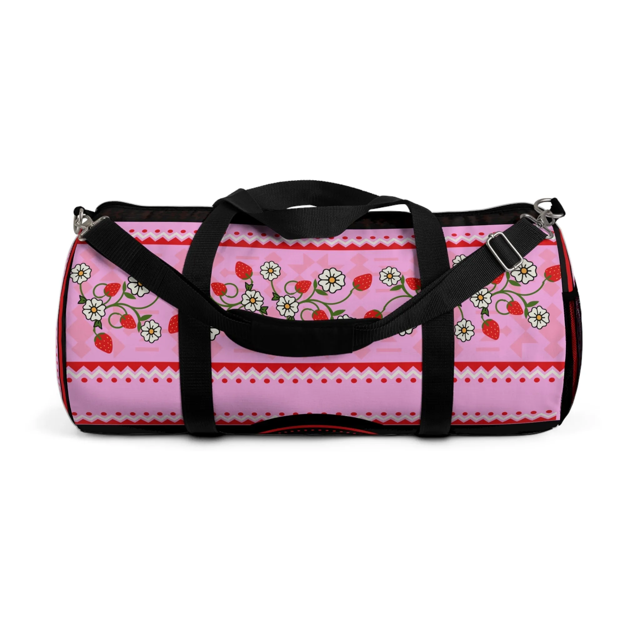 Strawberry HeartBerry Duffel Bag
