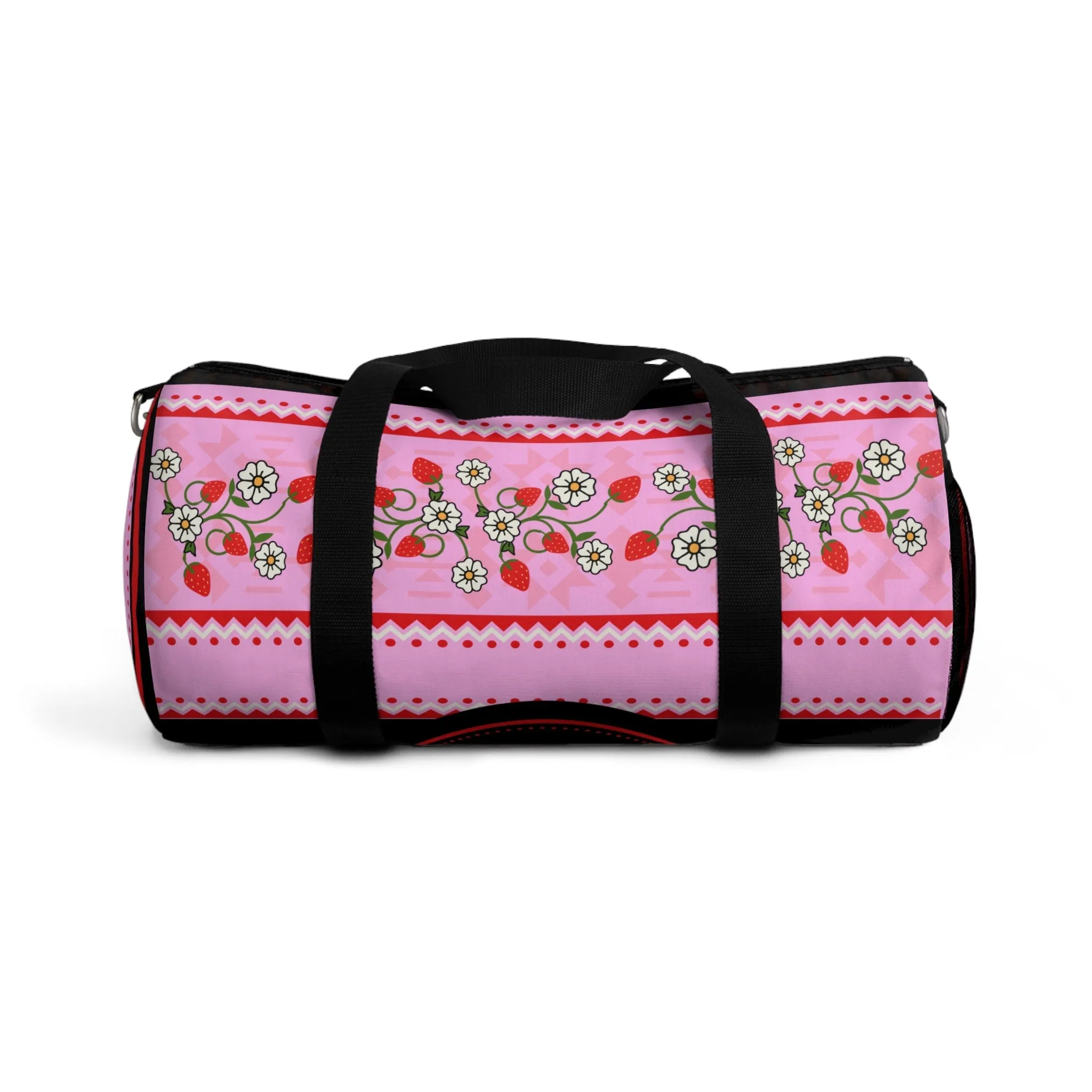 Strawberry HeartBerry Duffel Bag