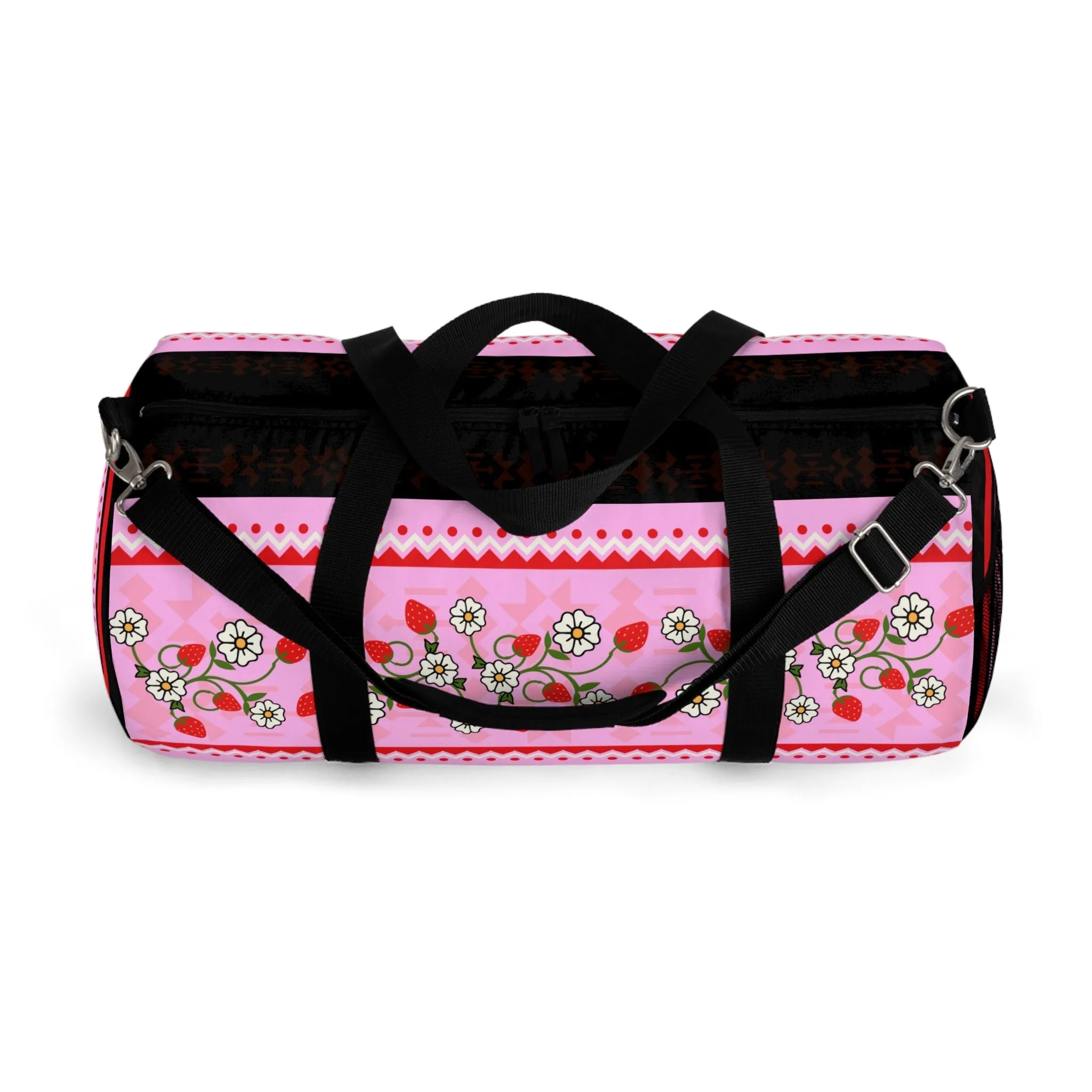 Strawberry HeartBerry Duffel Bag