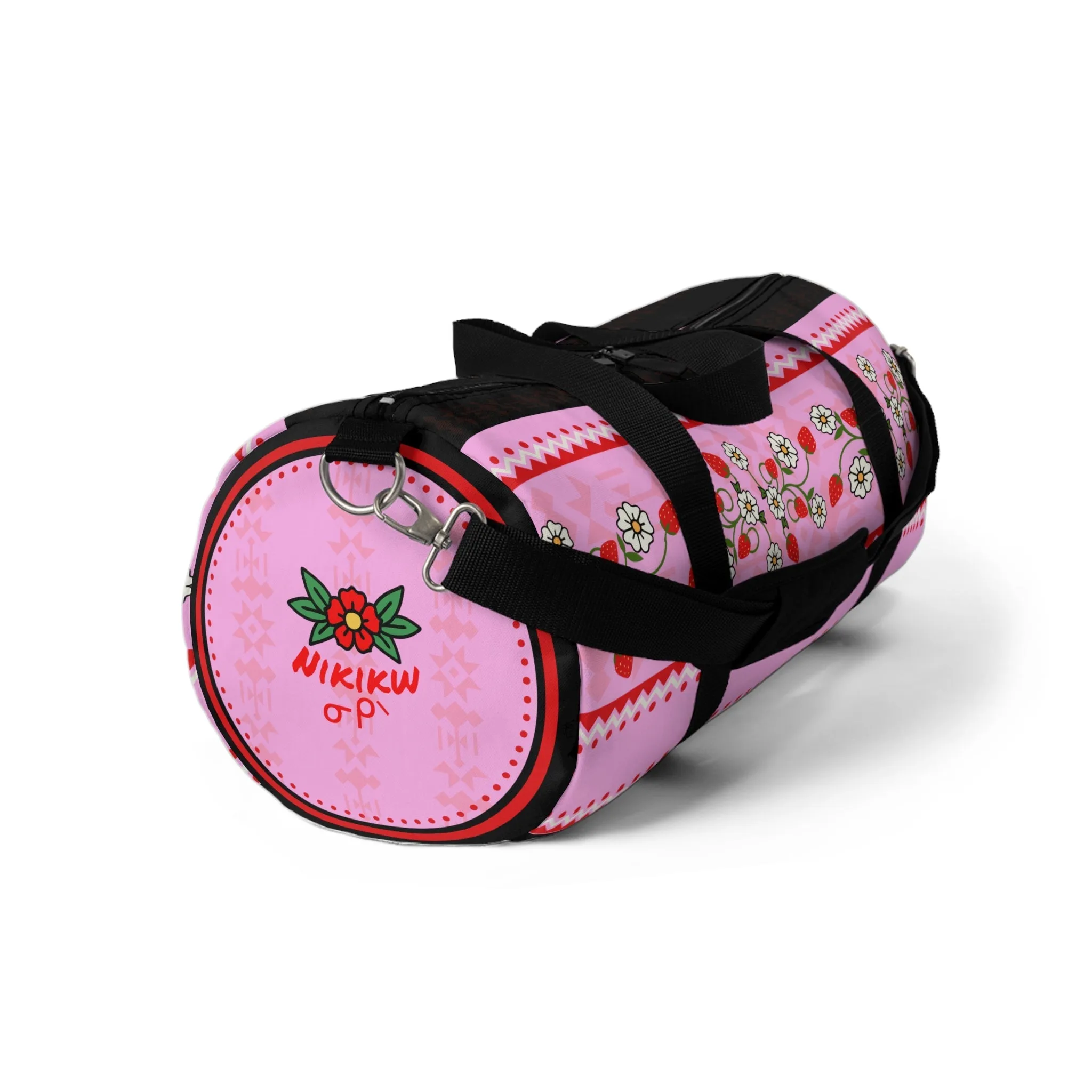 Strawberry HeartBerry Duffel Bag