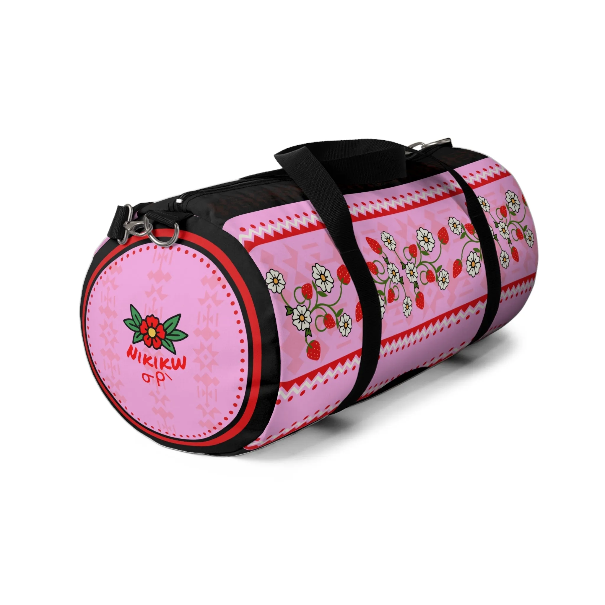Strawberry HeartBerry Duffel Bag