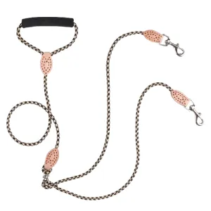 Strong Nylon Double Dog Leashes
