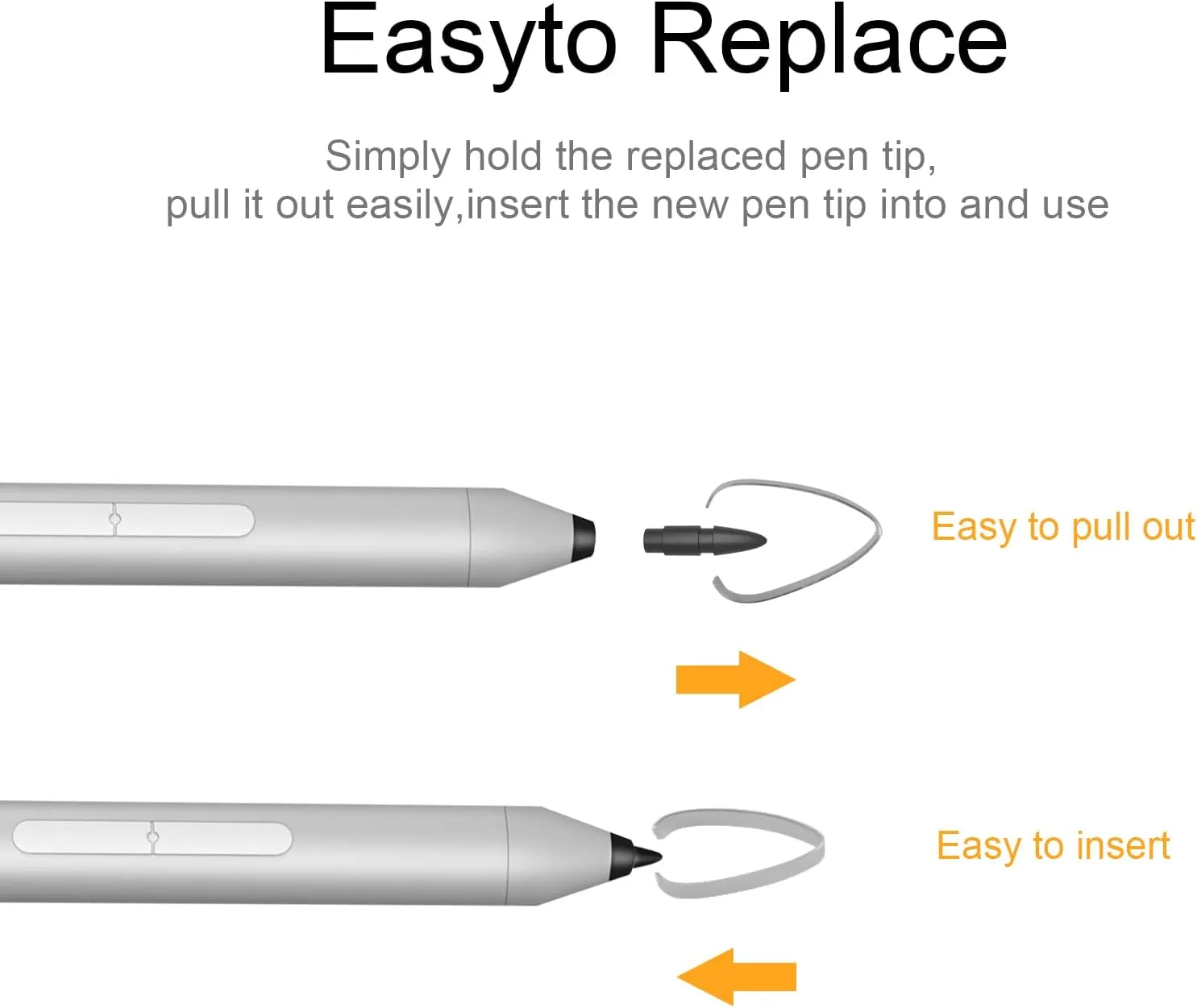 Stylus Pen for HP Pavilion/Envy/Spectre x360 Touchscreen Laptop Pencil-Specified Surface Pen Microsoft Pen Protocol Inking Model
