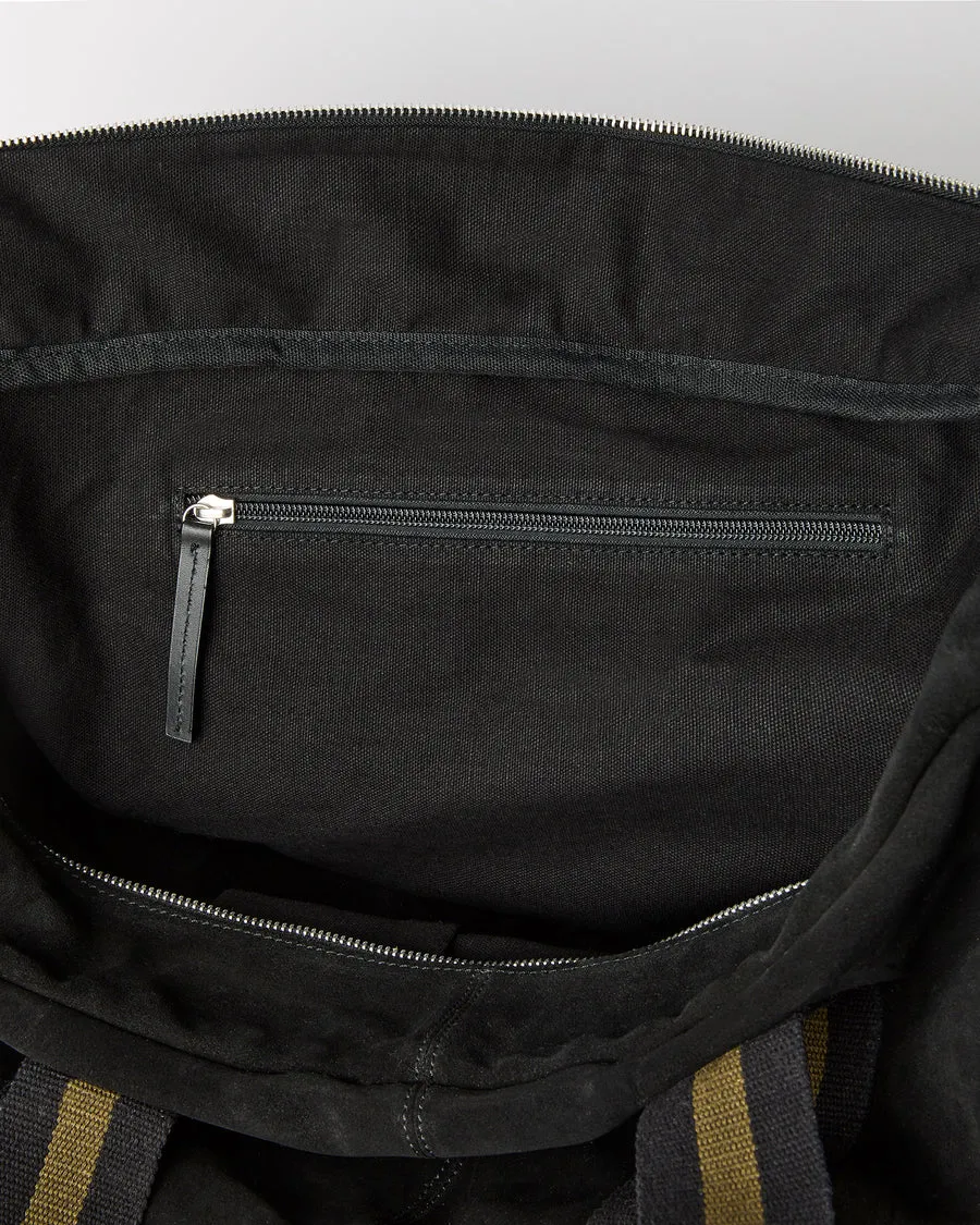 Suede Duffle BLACK